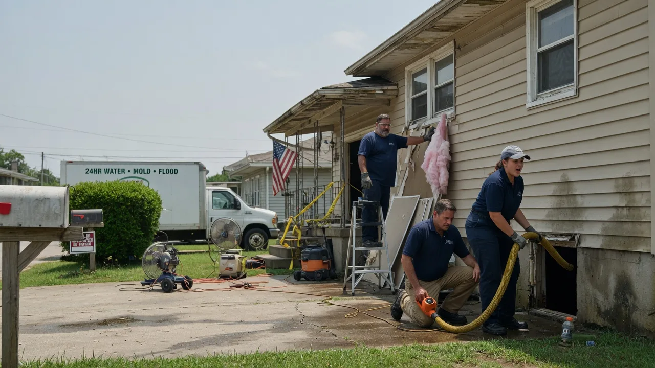 Water Damage Repair in Brookville, PA near me